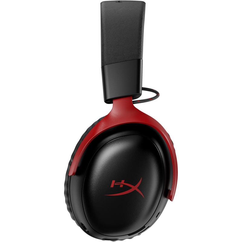 HyperX Cloud III S Gaming Headset Bluetooth/Wireless Red/Black — view 4