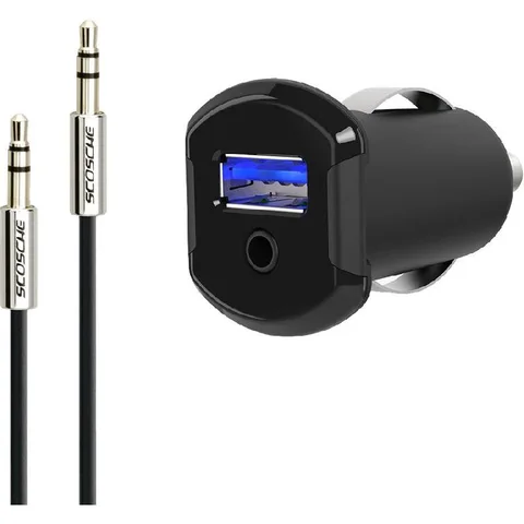 Scosche StrikeDrive Converter Smartphone Car Charger
