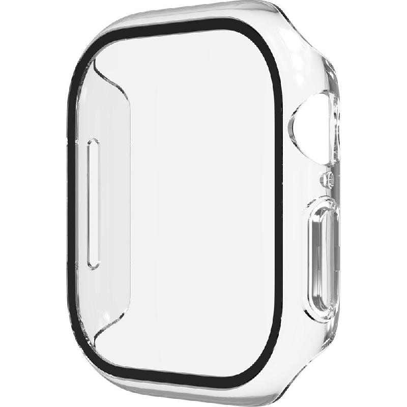 Zagg Glass Elite 360 PC Bumper/Glass, Silky, Smooth Feel Smartwatch Screen Protector for Apple Watch Series 11 46/Watch Series 10 46