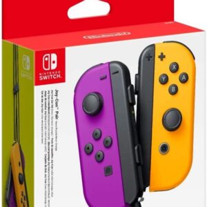 Joycon Gaming Controller - Nintendo Switch - Wireless (Purple & Orange)