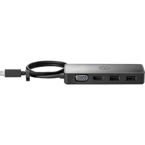 HP Travel Hub G2 Multi-port Station 5 Port (2X USB-A/USB-C/HDMI/VGA)