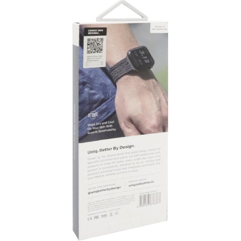 Uniq Aspen Wrist Strap for Apple Watch Series 11 42/Watch Series 10 42/Watch Series 9 41/Watch SE 40 — view 2