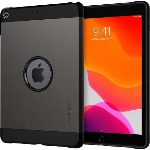Spigen Tough Armor Back Cover Tablet Case Gunmetal Grey for iPad 10.2 - 2019