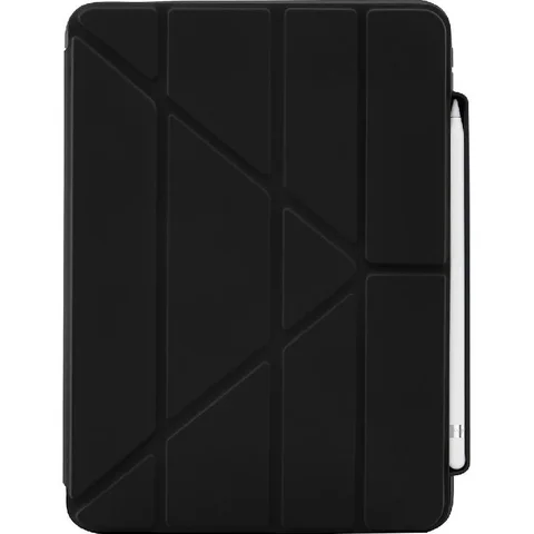 PIPETTO Origami Pencil Folio Tablet Case Black for iPad A16/iPad 10.9 10th Gen