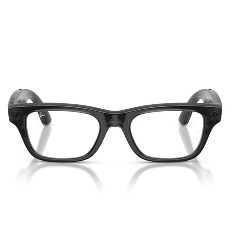 Ray-Ban Meta Blayzer Gen 2 Transparent Black Clear Lens Smart Glasses 54mm