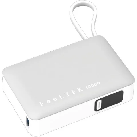 FeelTek Milli CV030A Power Bank Charger PD Fast Charging 10000 mAh Dual USB (1X USB 2.0/1X USB-C)