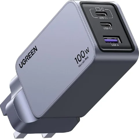 UGREEN Nexode Pro 100W 3-Port GaN Fast Charger