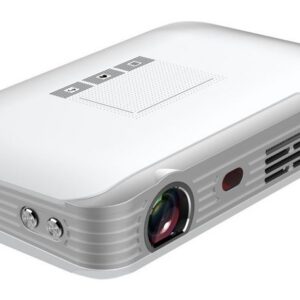 Merlin 3D Pocket Beam Pro DLP Wireless Portable Projector 2000 Lumens White - 589412