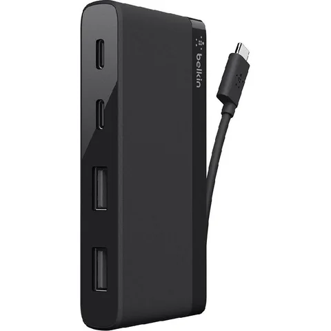 Belkin USB Hub 4 Port (2X USB-A/2X USB-C)