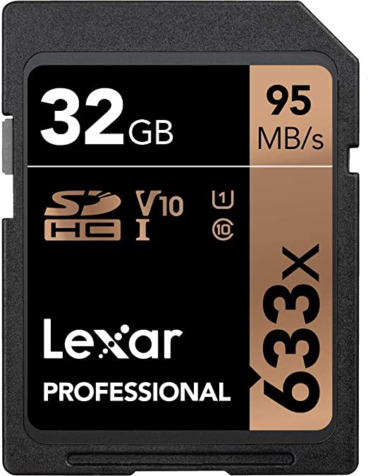 Lexar 32GB Professional SD Memory Card For Cameras 633X SD Card, B012PL80US — view 2