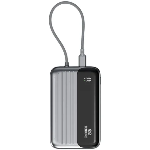 ZENDURE SuperMini Hybrid Qi Power Bank Charger Qi/PMA 10000 mAh Single USB-C
