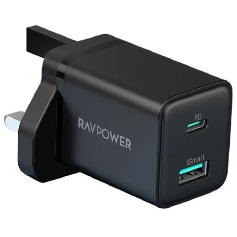 RAVPower RP-PC168 PD Pioneer 20W Dual Port Wall Charger