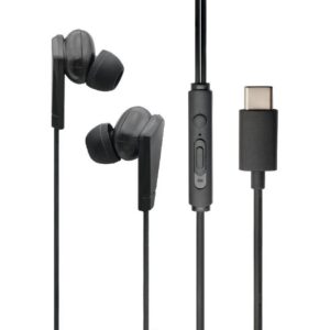 Techpick Earphones Wired Black