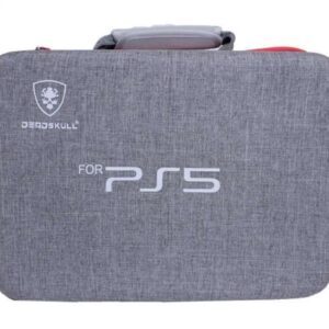 Dead Skull Hardshell PlayStation 5 PS5 Carrying Case, Grey