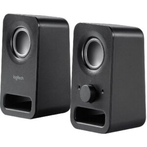 Logitech Stereo Music System Wired Black
