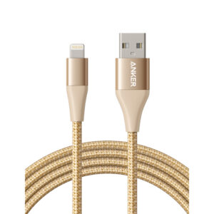 Anker PowerLine+ II Lightning Cable 6ft UN-(Golden)-(A8453HB1)