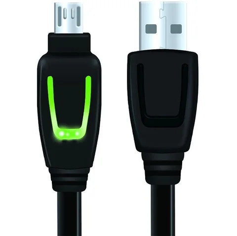 dreamGEAR LED Micro USB to USB 2.0 Sync & Charge Cable 10.00 ft ( 3.05 m )