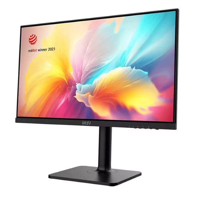 MSI Modern 24inch FHD 1920X1080 Monitor, 1MS, 100Hz, HDMI, USB-C, Adjustable - 9S6-3PA59H-076 — view 3