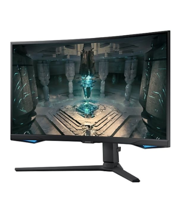 Samsung 27 Inch Odyssey G6 QHD 2560 x 1440, 240HZ, 1ms, HDR, VA Curved Gaming Monitor Adjustable Black - LS27BG650EMXUE — view 3