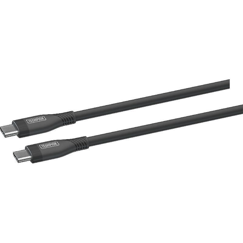 Techpick Silicone Soft USB-C to USB-C Sync & Charge Cable 1.00 m ( 3.28 ft )