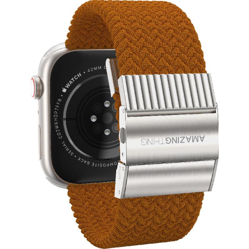Amazing Thing Titan Weave Wrist Strap for Apple Watch Series 9 41/Watch Series 8 41/Watch Series 7 41 — view 2