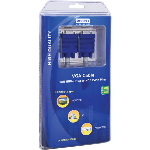 M-BEST VGA HD15 Video Cable 3.00 m ( 9.84 ft )