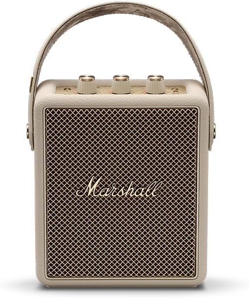 Marshall Stockwell III, Portable Bluetooth Speaker- Cream