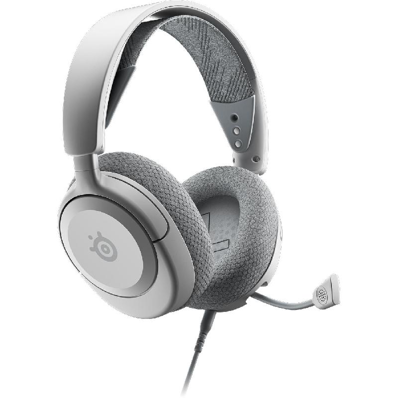 SteelSeries Arctis Nova 1P Gaming Headset Wired White — view 3