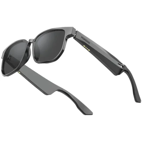 Porodo Lifestyle Vistax, Intelligent Audio Eyewear- Black