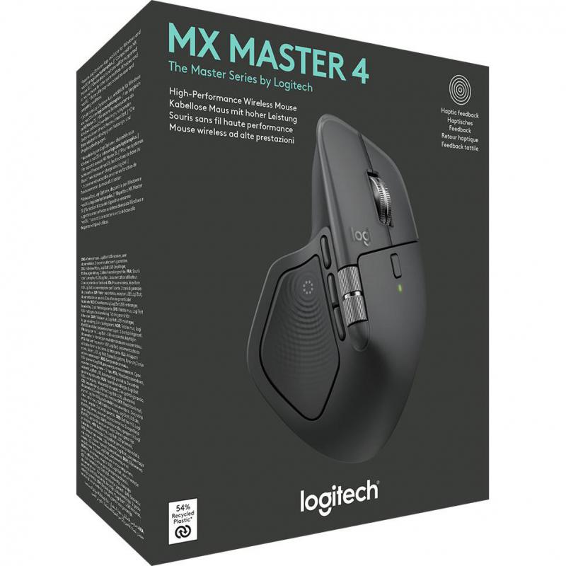 Logitech MX Master 4 Mouse Bluetooth/Wireless — view 7