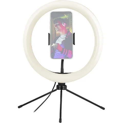 HYPHEN Vlogging Kit 10" LED Ring Light Mini Tripod Smartphone Camera Accessory