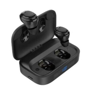 Energizer TWS Wireless Earbuds with 2400mAh Power Bank Case - Black