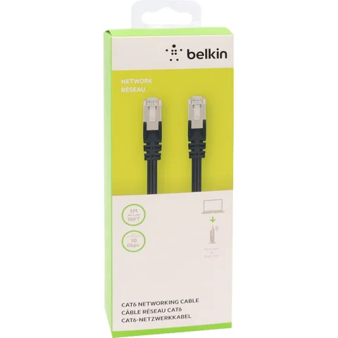 Belkin CAT.6 Patch RJ-45 Networking Cables 5.00 m ( 5.47 yd )