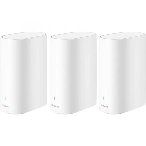 HUAWEI Mesh 3+ (3-Pack) Whole Home Mesh Wi-Fi Wi-Fi 6 (802.11ax) Dual Band (2.4 GHz/5 GHz)