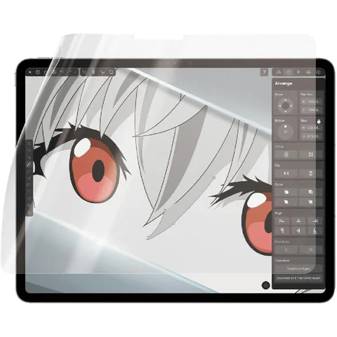PanzerGlass GraphicPaper Paper Texture, Easy to Attach, Edge-to-Edge iPad Screen Protector for iPad Air 13 M2 - 2024/iPad Pro 13 M4 - 2024