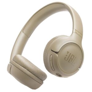 JBL Tune 530BT, Wireless On-Ear Bluetooth Headphones, with Pure Bass Sound- Beige