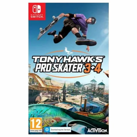 Tony Hawk Pro Skater 3 & 4 Nintendo Switch