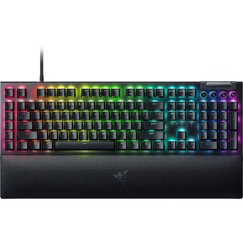 Razer BlackWidow V4 Green Switch US-Layout Chroma RGB Gaming Keyboard Wired