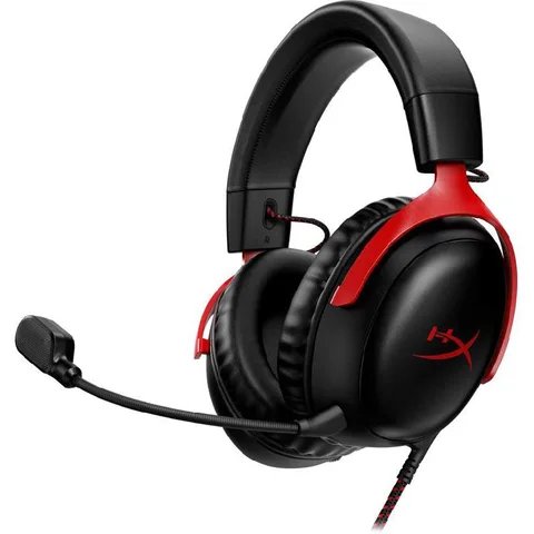 HyperX Cloud III Gaming Headset Wired Black/Red
