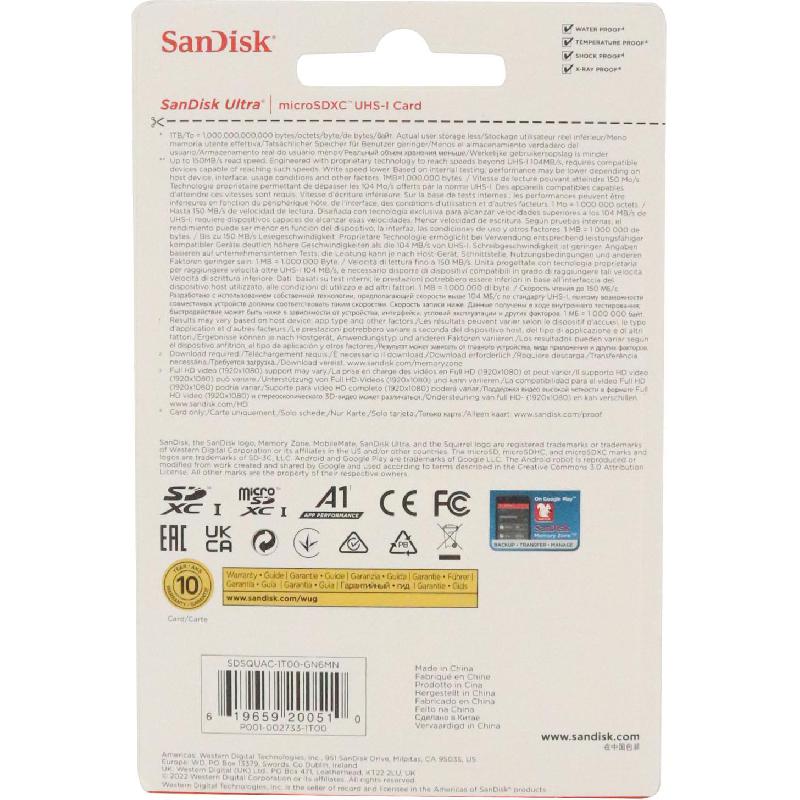 SanDisk Ultra UHS I MicroSDXC 1 TB — view 2