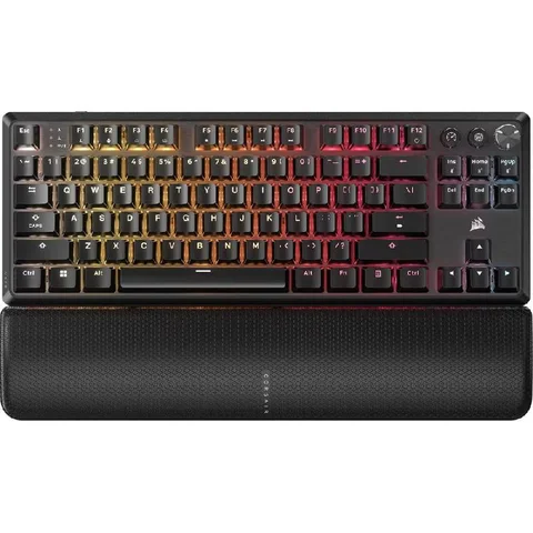 CORSAIR K70 CORE TKL WIRELESS TKL RGB Gaming Keyboard Bluetooth/Wireless (2.4 GHz RF)/Wired
