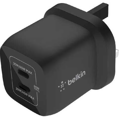 Belkin BoostCharge Pro Dual Wall Charger PPS 45W