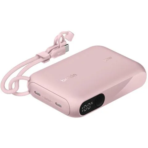 Belkin BoostCharge Power Bank Charger PD Fast Charging 10000 mAh Dual USB-C