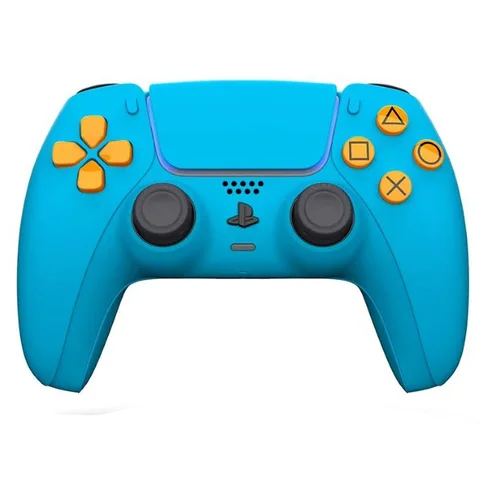 Customized Sony PS5 DualSense Controller Aquamarine Edition
