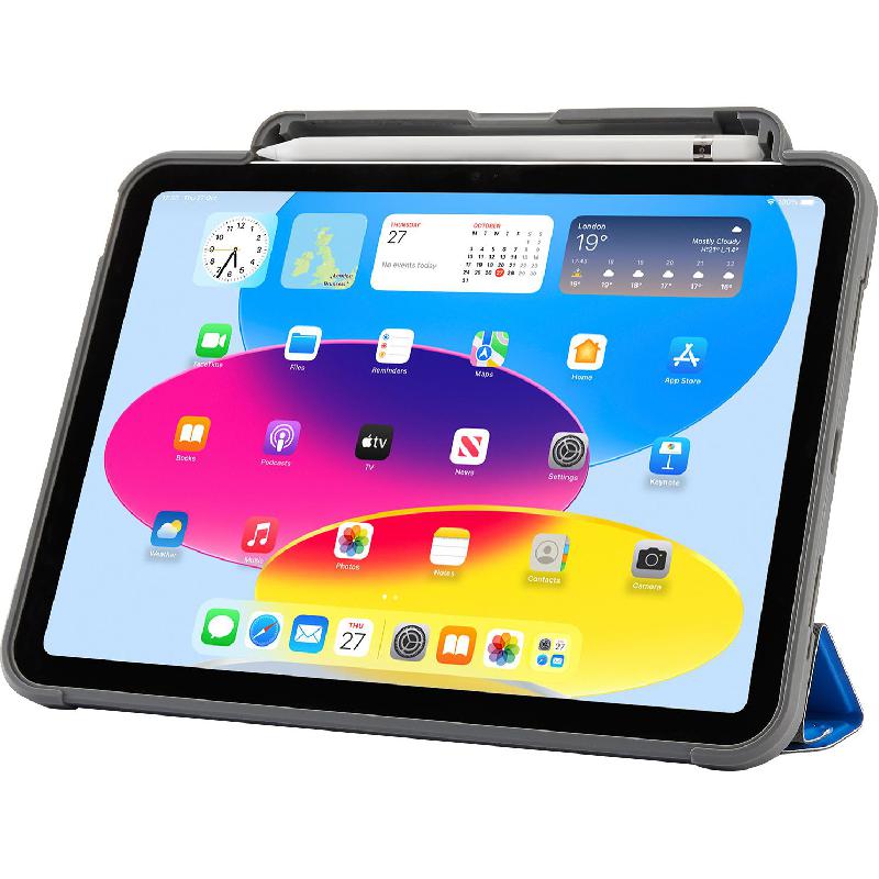 PIPETTO Origami Pencil Shield Folio Tablet Case Royal Blue for iPad A16/iPad 10.9 10th Gen — view 6
