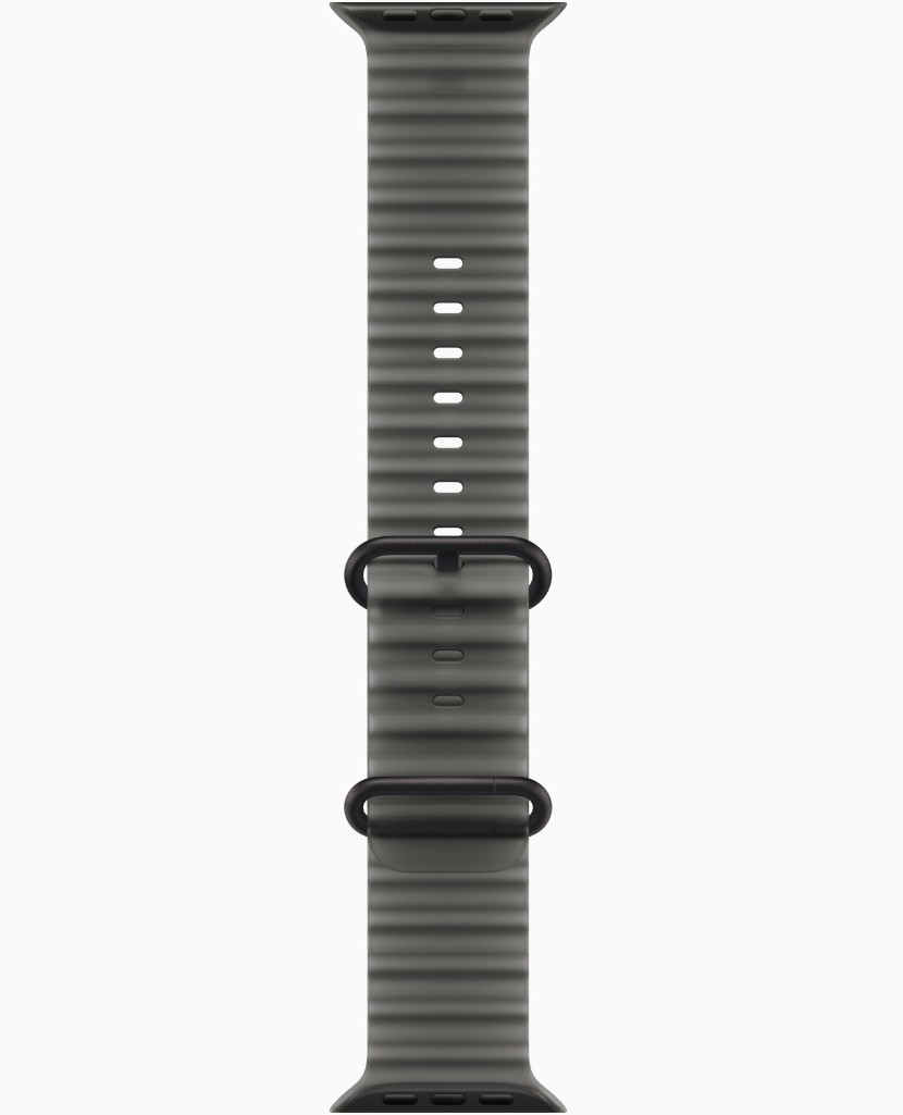 Apple Watch Ultra 4, GPS + Cellular, Black Titanium Case with Translucent Black Ocean Band — view 3