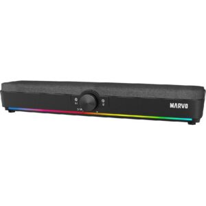MARVO 2.0 Multimedia Soundbar Bluetooth/Wired (Optional) Black