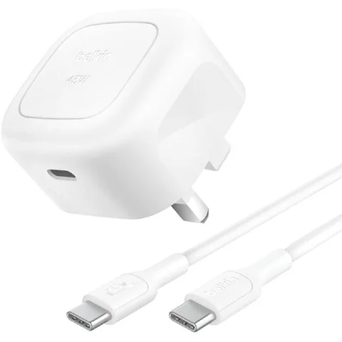 Belkin BoostCharge Wall Charger with USB-C Cable