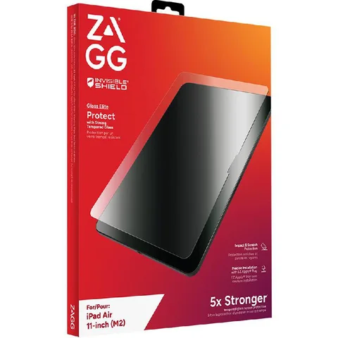 Zagg Invisible Shield Smooth, Silky Feel Design iPad Screen Protector for iPad Air 11 M2/iPad Air 11 M3/iPad Air 11 M4
