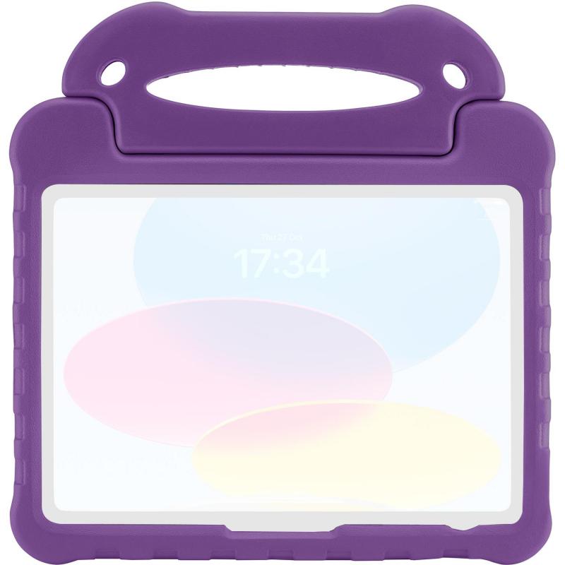 PIPETTO Activity Back Cover Tablet Case for Kids Purple for iPad A16/iPad 10.9 10th Gen